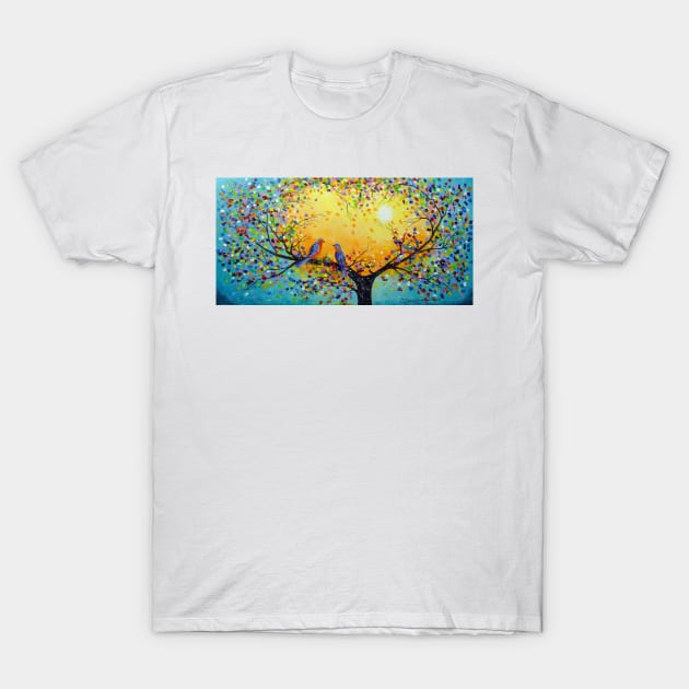 Love song T-Shirt by OLHADARCHUKART